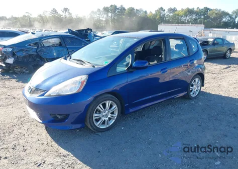 2010 Honda Fit Sport from USA, damaged, VIN JHMGE8H45AS020321